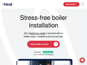 'iheat.co.uk' screenshot