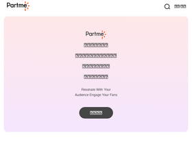 'partme.com' screenshot