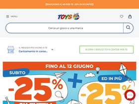 'toyscenter.it' screenshot
