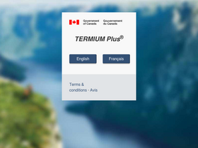 'termiumplus.gc.ca' screenshot