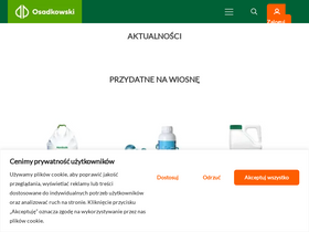 'osadkowski.pl' screenshot