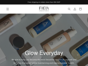 freyalaboratories.com homepage screenshot