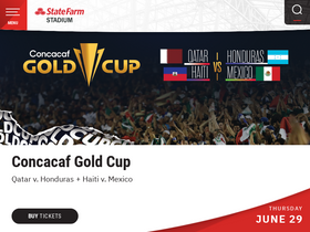 'statefarmstadium.com' screenshot