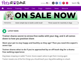 'petsradar.com' screenshot
