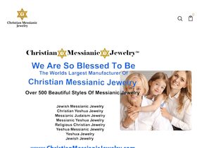 christianmessianicjewelry.com homepage screenshot