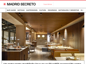 'madridsecreto.co' screenshot