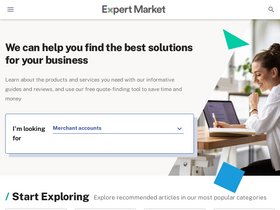 'expertmarket.co.uk' screenshot