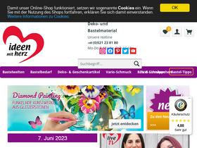 'ideenmitherz.de' screenshot