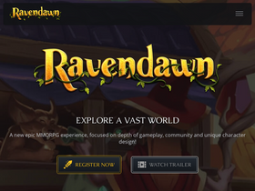 'ravendawn.online' screenshot