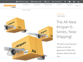 'mimosa.co' screenshot