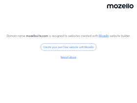 'mozellosite.com' screenshot
