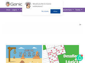 'geniol.com.br' screenshot