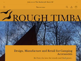 roughtimba.com homepage screenshot