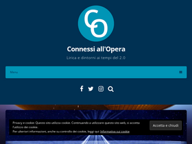 'connessiallopera.it' screenshot