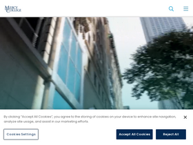 'mercy.edu' screenshot