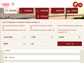 'propertyturkey.com' screenshot