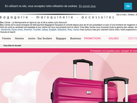 'bleucerise.com' screenshot