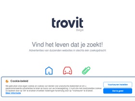 'trovit.be' screenshot