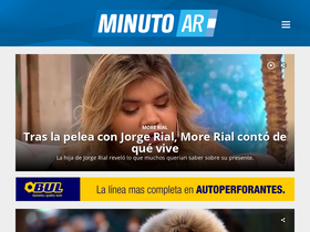 'minutoar.com.ar' screenshot