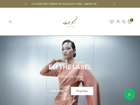 libeirutcouture.shop homepage screenshot