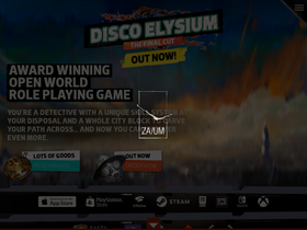 'discoelysium.com' screenshot