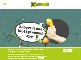 'cammeo.hr' screenshot