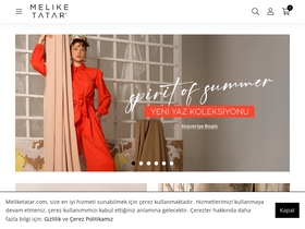 'meliketatar.com' screenshot