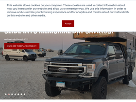 'mainlineoverland.com' screenshot