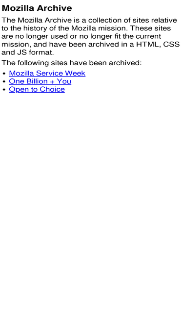website-archive.mozilla.org