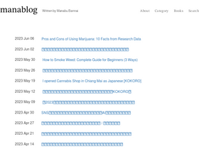 'mblog.com' screenshot