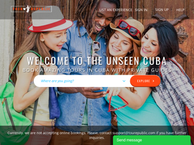 'tourepublic.com' screenshot