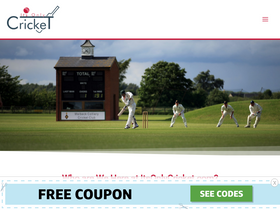 'itsonlycricket.com' screenshot