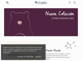 piruleta.shop homepage screenshot