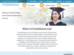 'floridashines.org' screenshot