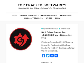 'topcracked.com' screenshot
