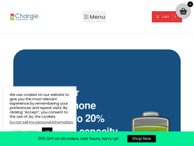 'chargie.org' screenshot