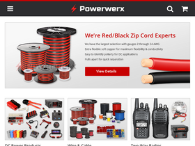 'powerwerx.com' screenshot