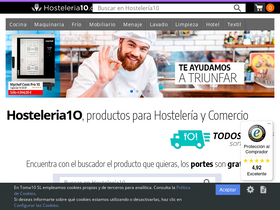 'hosteleria10.com' screenshot