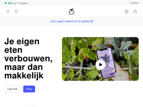 'makkelijkemoestuin.nl' screenshot