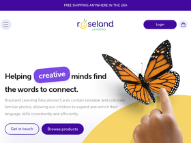 roselandlearning.com homepage screenshot