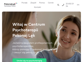 'pokonajlek.pl' screenshot