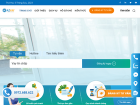 'azvay.com' screenshot