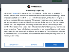 'football-italia.net' screenshot