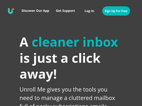 'unroll.me' screenshot
