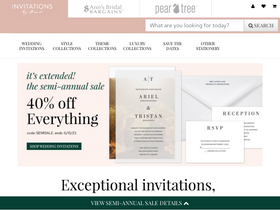 'invitationsbydawn.com' screenshot