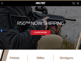 'keltecweapons.com' screenshot