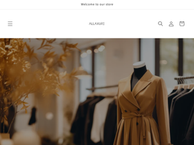 allaxure.com homepage screenshot