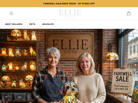 Ellie Seattle homepage screenshot