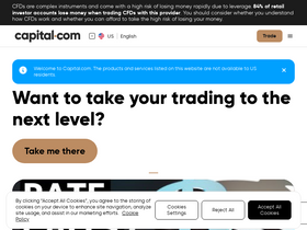 'capital.com' screenshot