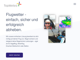 'topmeteo.eu' screenshot